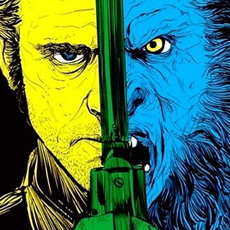 Amazing four colour poster design from one of our favourite illustrators, Andrew Barr!
